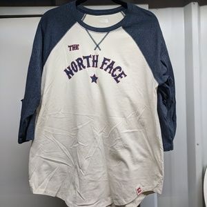 The North Face baseball tee 3/4